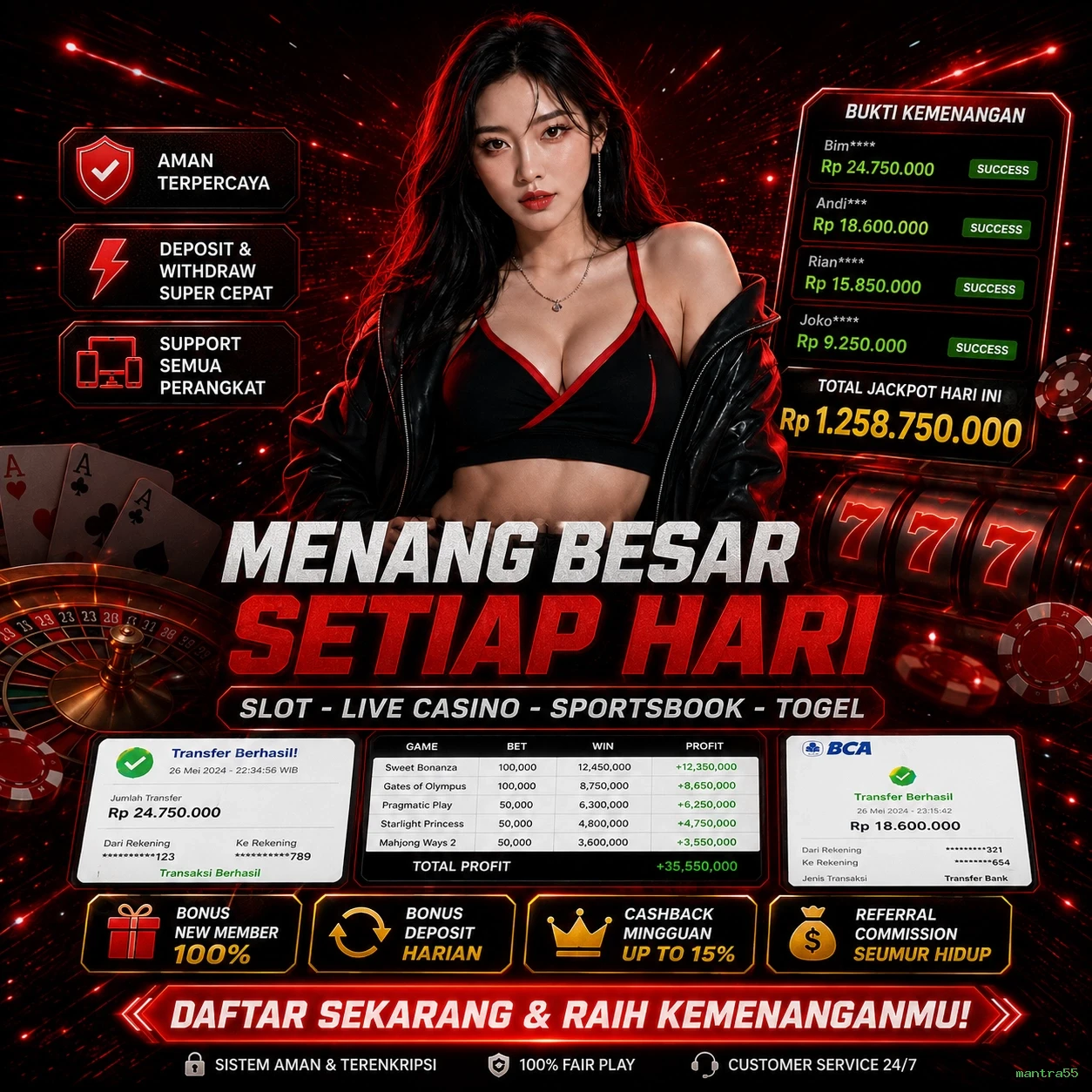 Bagaimana mantra55 Menawarkan Pengalaman Bermain yang Optimal